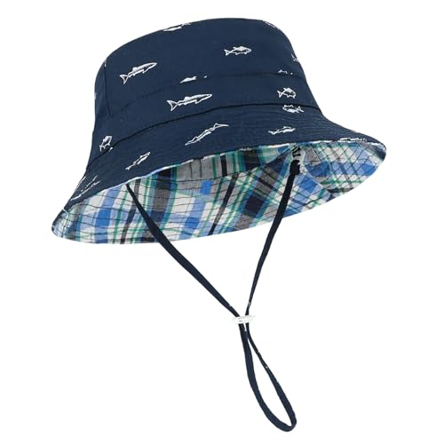 Image of Durio UPF 50+ Beach Baby Sun Hat Sun Protection Cute Wide Brim Summer Baby Boy Bucket Hats Toddler Sun Hats for Girl