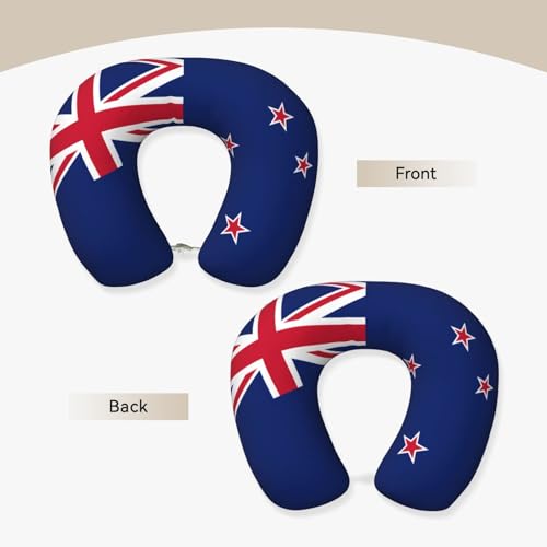 Almohada cuello U espuma viscoelástica para viaje miniatura 2