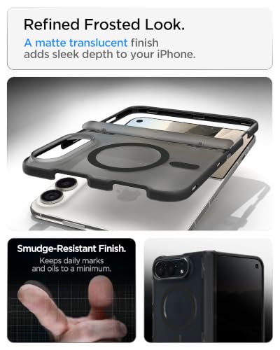 Image of Spigen Ultra Hybrid Pro MagFit Case for iPhone Duo Fold /Ultra, Frost Black