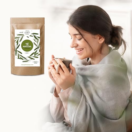 ECO WASSY Matcha-Tee, PREMIUM-Qualität, Pulver. 100% natürlich. Matcha-Grüntee-Reduzierer, kraftvoller Entgifter und Antioxidans. Reinkultur. (200 g)