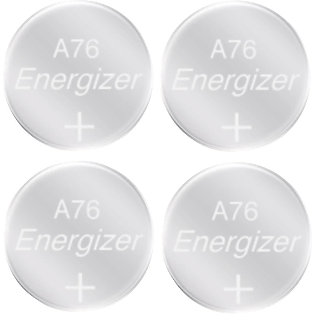 Energizer LR44 A76 Alkaline Batteries 1 5V Pack of 4
