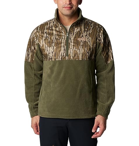 Image of Columbia mens Phg Fleece Overlay 1 /4 Zip