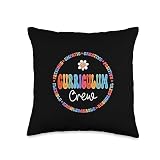 Early Childhood Special Education GIFTS IDEAS Curriculum Crew Preschool Coordinator Early Childhood ECSE Throw Pillow, 16x16, Multicolor