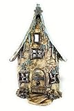 Keramik Teelichthalter Kerzenhalter Winterhaus
