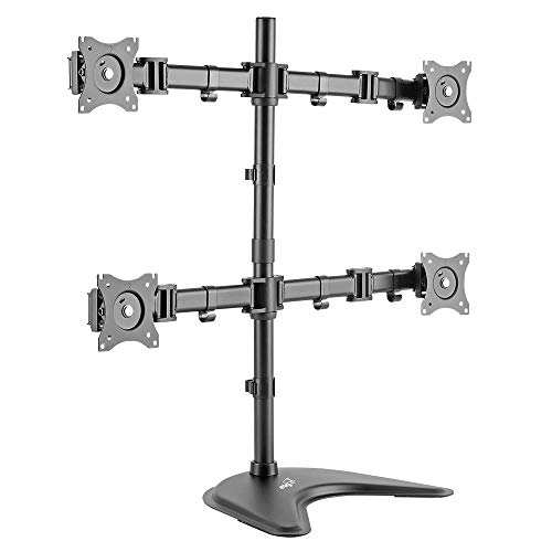 ELG T160ND4 - Suporte Ergonômico Articulado de Mesa para 4 Monitores de 15