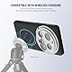 NEEWER 15 Ultra Case, Robuste Handyhülle kompatibel mit Xiaomi 15 Ultra Schweres TPU+PC Kunstleder Design mit 17mm Objektivanschlüssen & 67mm Filteradapter, Drahtloses Laden, PA101 Schwarz + Silber