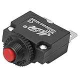 Bohrlochdurchmesser: Ø10mm Sicherungsautomat 12V 24V 230V KFZ Sicherung Boot Bootssicherung Automatik LKW (5A)