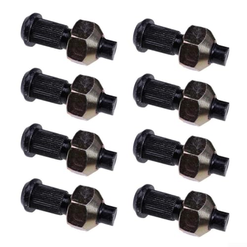 Kit de 8 tuercas y pernos 6564669 para cubos de rueda de minicargadoras Bobcat 4