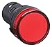 Raised Indicator Light, 22Mm, 240V, Red