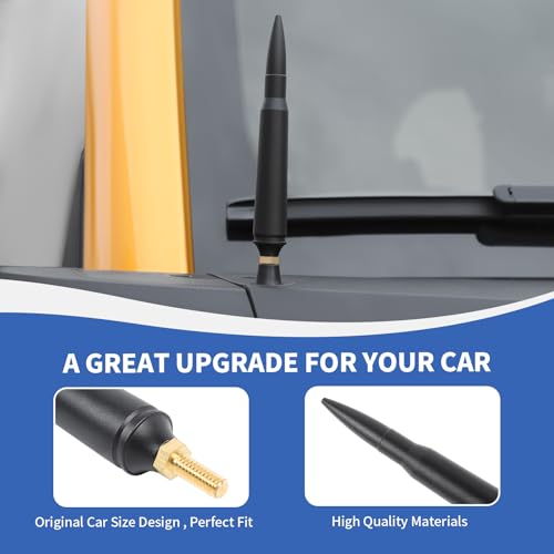 Antena bala Ford Bronco y F150 de repuesto corto resistente 6