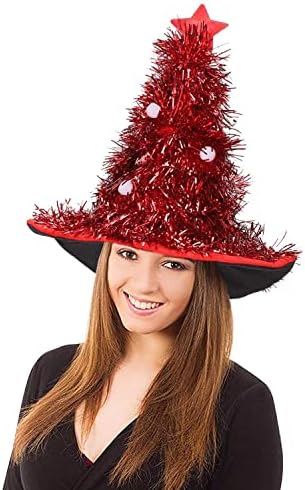 Funny Christmas Novelty Hat Xmas Tree Hat Novelty Christmas Hat Fancy Dress Hat Funny Christmas Hat Costume Hat Novelty Fancy Dress Party Hat Headwear Funny Hat for Adults and Kids