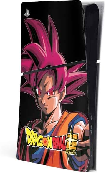 Skinit Decal Gaming Skin Compatible with PS5 Slim Digital Edition Console - Officially Licensed Dragon Ball Super Goku Vegeta Super Ball Design