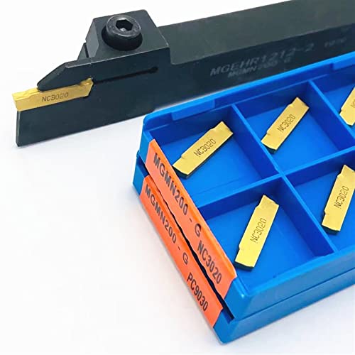 Portaherramientas y inserto de carburo para ranurar miniatura 5