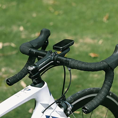 Image of Thinvik Out Front Bike Computer Mount for Garmin Edge 840 /830 /820 /810 /540 /530 /520Plus /520 /510 /500 /200 /130 /25 GPS Compatible with 31.8mm 25.4mm Handlebar