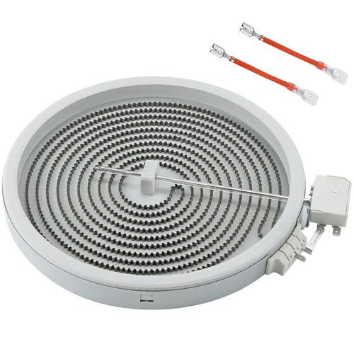 316135401 W10823696 WP8273992 9" Range Radiant Element Fit for kenmore Frigidaire Range, Radiant Surface Element by Fetechmate - Composite Metal Heating Element with Temperature Sensor & Adapter Wire by Fetechmate - Used condition - US$25.65