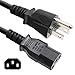 AmazonBasics Replacement Power Cable Cord for PlayStation 4 Pro - 6.5 Foot, Black