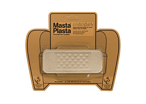 MastaPlasta Parches Premium Autoadhesivo para Reparación de Ante. Gamuza Beige. Elije el Tamaño y el Diseño. Primeros Auxilios para Sofás, Asientos de Coche, Bolsos, Chaquetas