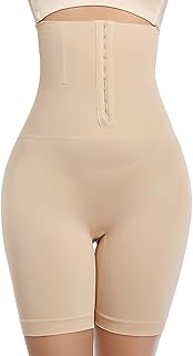 سروال لتشكيل الجسم للنساء من جويز، شورت ضغط مقاس M/L مع حزام خصر قابل للتعديل، ملابس داخلية عالية الخصر للتحكم في البطن وتنحيف الفخذ، ملابس داخلية لتشكيل الجسم بعد الولادة والاستخدام اليومي
