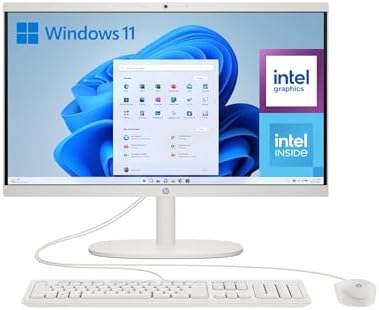 HP All-in-One 22-dg0014ns - Ordenador de 21.5" (Intel N100, 8GB R...