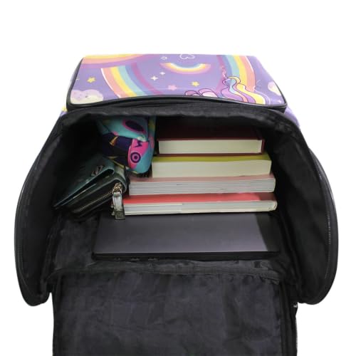 Sac à dos étudiant licorne idéal pour le collège et les sorties - 4