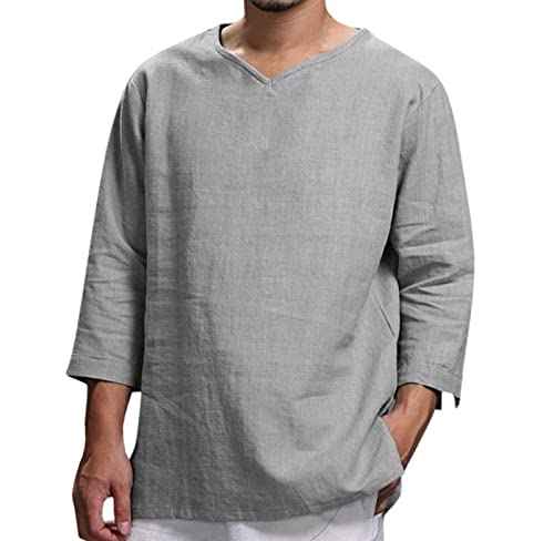 Top camisa lino hombre por debajo de su presupuesto con guía de compra -2022