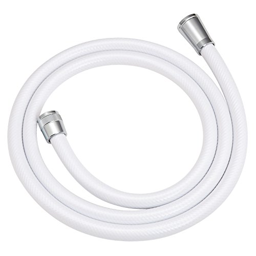 ガオナ これカモ シャワーホース 取替用 1.0m(アダプター付 ほとんどのメーカーに対応 ホワイト) GA-FK005