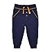 Burt's Bees Baby Baby Boys' Organic Knit Jogger Pants, Starry Night French Terry, 24 Months