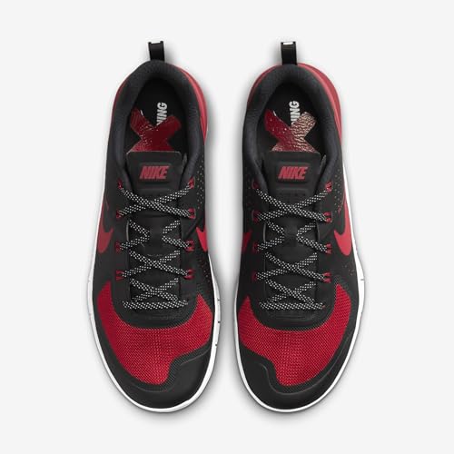 Nike Metcon 1 OG Men's Workout Shoes (FQ1854-001, Black/Wolf Grey/Varsity Red) Size 10.54