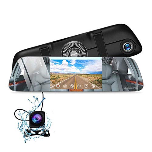 AZDome PG01 2CH Mirror Touch dashcam