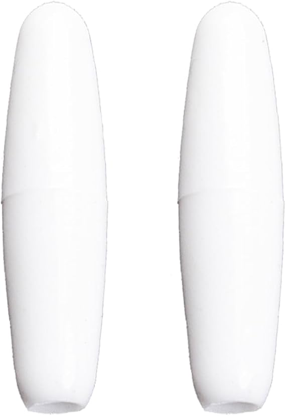 5.2mm Plastic Guitar Strat ST Tremolo Arm Tips Whammy Bar Caps for American/Mexico Stratocaster Electric Guitar, White (2 Pieces)