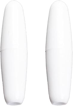 5.2mm Plastic Guitar Strat ST Tremolo Arm Tips Whammy Bar Caps for American/Mexico Stratocaster Electric Guitar, White (2 Pieces)