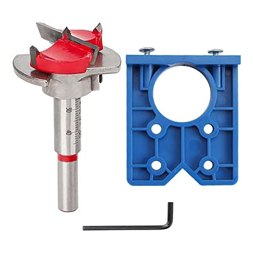 Cymax Hinge Jig Drill Guide Set