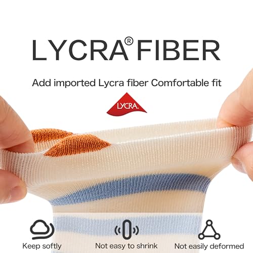 Beibi 4 PCS Newborn Baby Crew Socks, Preemie Toddler Essentials, Unisex Baby Cotton Socks Bundle for Babies Toddlers, Kids4