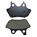 Motorcycle Rear Brake Pads Compatible With Harlry Springer Softail 2004 2005 XLH883 2000 2001 2002 2003 Sportster 2000 2001 2002 2003 Universal Fit Aftermarket Replacement
