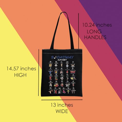 Bolso tote musical regalo para amantes de la música miniatura 5