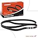 A-Premium 91.57 Inch Engine Serpentine Drive Belt Compatible with Chevrolet Colorado 2004-2012 & GMC Canyon 2004-2012 & Hummer H3 2006-2010, H3T 2009-2010 & Isuzu i-280, i-290, i-350, i-370, GAS Only