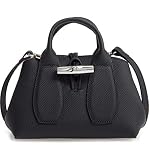Longchamp Extra Small Roseau Leather Top Handle, Shoulder Bag Tote