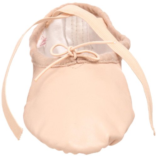 SANSHA Pantufa de balé de couro Silhouette, rosa, 6