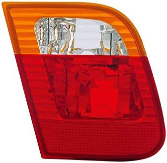 left rear light left side assembly rear light assembly tail lamp driver side yellow tail lights compatible with bmw 3 series e46 sedan 2001 2002 2003 2004 2005 VT707L