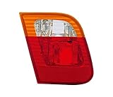 Left Tail Light Compatible With BMW 3 Series E46 Saloon 2001 2002 2003 2004 2005 316i 318i 320i 325i 325iX 330i 330iX 318d 320d 330d 330xd VT707L Driver Side Left Side Rear Light Tail Lamp Yellow