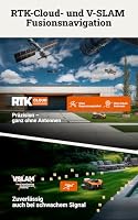 WORX Landroid Vision Cloud WR305E 2WD Mähroboter ohne Begrenzungskabel für 500 m² (KI-Hinderniserkennung, VSLAM+ RTK Cloud Navigation, Auto-Mapping, App-Steuerungo) – Ansicht 5