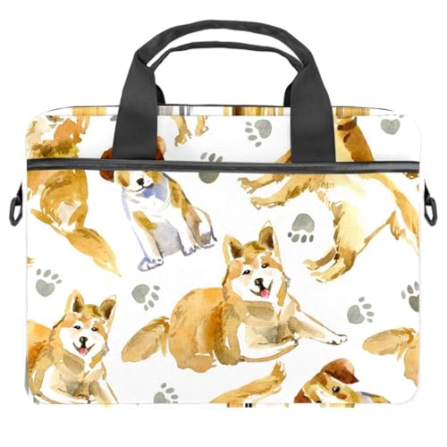 Bolso de laptop contra arañazos maletín bandolera de perro para ordenador