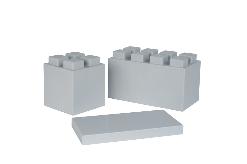 Everblock Modular Building Blocks Single Color Mixed Block Combo
