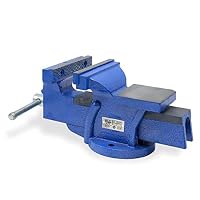 CCLIFE Schraubstock 150 mm feststehend aus Gusseisen für Werkbank – Ansicht 4