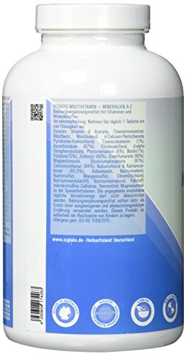Vitasyg Multivitamin Tabletten, 365 Stück für die tägliche Nährstoffversorgung