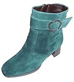 Wechselfussbett ARA Damen Versailles Stiefelette, Peacock, 41 EU