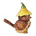 Enesco Jim Shore Heartwood Creek Harvest Little Petunia Bird with Flower Hat Miniature Figurine- Stone Resin Hand Crafted Collectible Mini Figurines Home Decor Statue, 2.875 Inch
