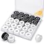 White Black 25 Pcs