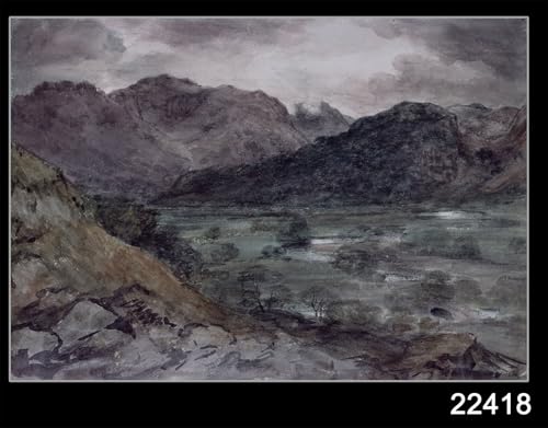 Toile John Constable Blick dans Borrowdale | Rompez la monotonie de votre salon 60x90cm
