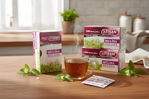 - Melissa Tea (Lemon Balm) – Relaxing Herbal Tea | 40 Tea Bags, Natural Caffeine-Free Blend